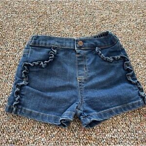 Garanimals Denim Ruffle Trim Shorts